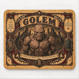 Golem, Vintage Circus Monster Muismat