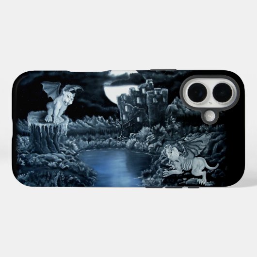 Golem vs Dolem District Fight Case-Mate iPhone Case (Achterkant (horizontaal))