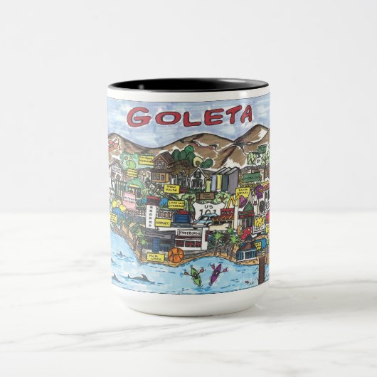 Goleta Carte Coffee Mug (Centre)