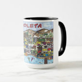 Goleta Carte Coffee Mug (Devant droit)