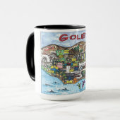 Goleta Carte Coffee Mug (Devant gauche)