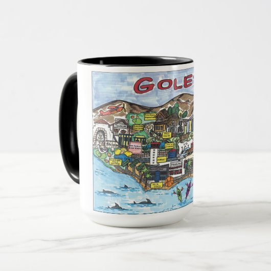 Goleta Carte Coffee Mug (Devant gauche)