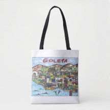 Goleta Map Canvas tas