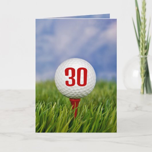 Golf 30th Birthday Party (Voorkant)
