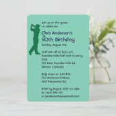 Golf 50e anniversaire invitation (Debout devant)