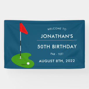 Golf 50th Birthday Party Spandoek