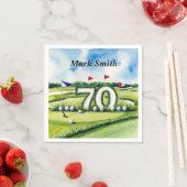 Golf 70th Birthday voor golfer Servet (Insitu)