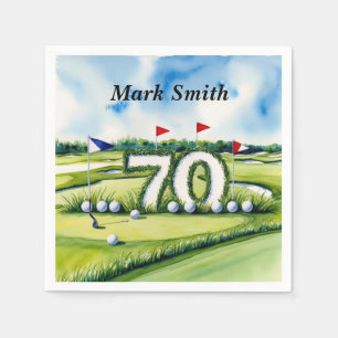 Golf 70th Birthday voor golfer Servet