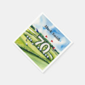 Golf 70th Birthday voor golfer Servet (Hoek)