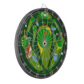 Golf 9-Hole Water Hazard Dartboard Dartbord (Voorkant Links)