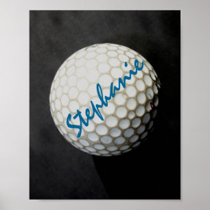 golf aangepast poster om je te personaliseren voor