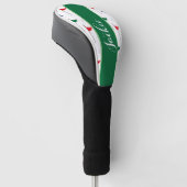Golf Achtergrond Golfheadcover (Schuin)