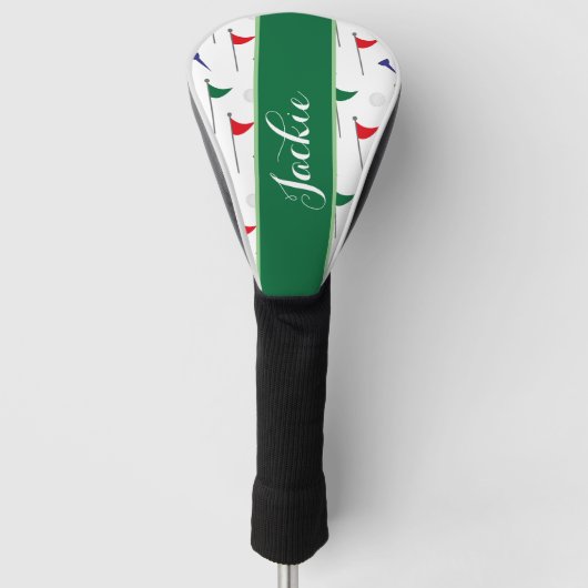 Golf Achtergrond Golfheadcover (Voorkant)