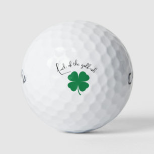 "Golf-achtig geluk" Iers geluk St. Patrick's Day Golfballen
