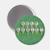 Golf Addict Magneet (Voorkant / Achterkant)