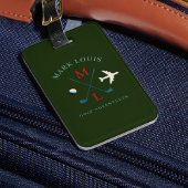 Golf Adventures Golfer Reisbagage Bagagelabel