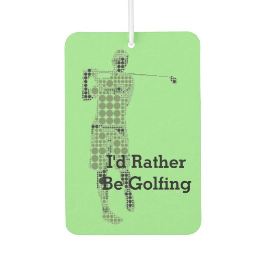 Golf Air Freshener Luchtverfrisser (Voorkant)