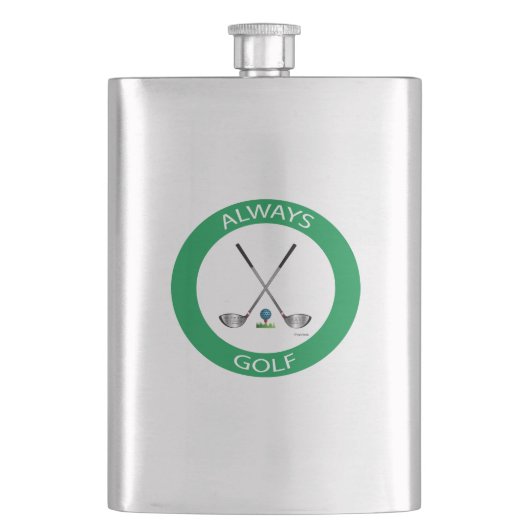 GOLF- Altijd Golf-Logo, Koelkolf Flacon (Voorkant)