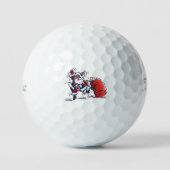 Golf Angry Père Noël Titleist 2023 Pro V1 balles de gol (Recto)
