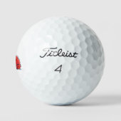 Golf Angry Père Noël Titleist 2023 Pro V1 balles de gol (Logo)