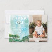 Golf Anniversaire | Merci photo (Devant)