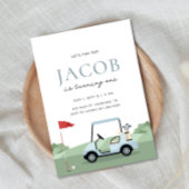 Golf Anniversaire Par-tee Invitation