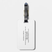 Golf Artwork Bagagelabel (Achterkant verticaal)