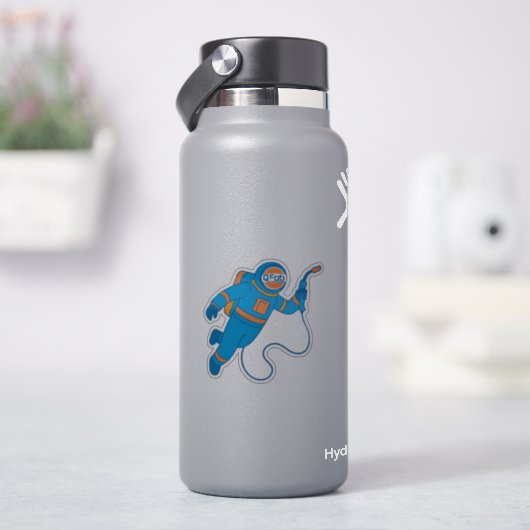 Golf Astrowelder Qfab Sticker (HydroFlask)