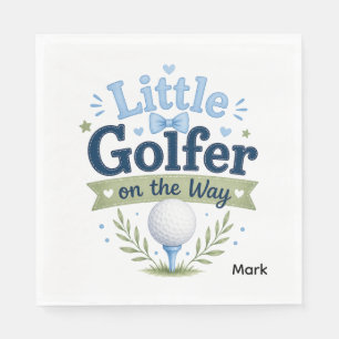 Golf Baby Boy golfbal waterverf Servet