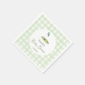 Golf Baby Shower Napkins Servet (Hoek)