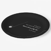 Golf Bachelor Party - Golfreis Classic Stijlvol Papieren Bordje (Gekanteld)