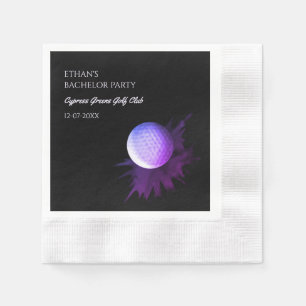 Golf Bachelor Party - Golfreis Klassieke golfer Servet