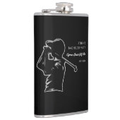 Golf Bachelor Party - golfuitje Classic Stijlvol Heupfles (Rechts)