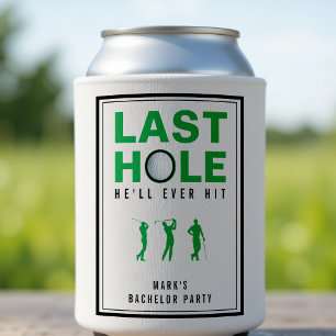 Golf Bachelor Party Laatste Hole Die Hij Ooit Slaa Blikjeskoeler