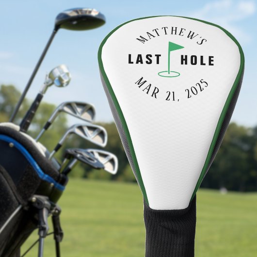 Golf Bachelor Party Laatste Hole Golfheadcover
