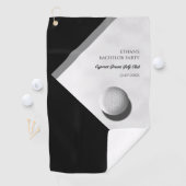 Golf Bachelorfeest - Golfreis Klassiek Stijlvol Golfhanddoek (Insitu)