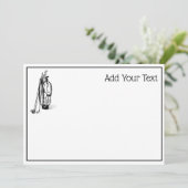 Golf Bag Golf Clubs Black (Staand voorkant)