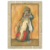 Golf Bag met handschoen van Jennifer Goldberger Klembord (Achterkant)