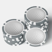 Golf Bal aanpasbare poker chips (Opstapeling)