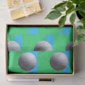 Golf Bal tissuepapier medium (Geschenk)