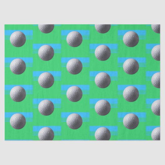 Golf Bal tissuepapier medium (Voorkant)