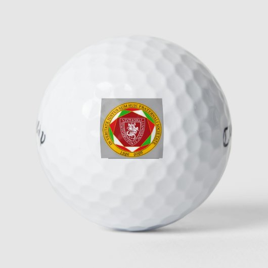 Golf Ball 700th Anniversary logo Golfballen (Voorkant)