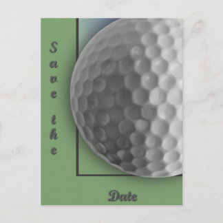Golf Ball Aankondigingskaart