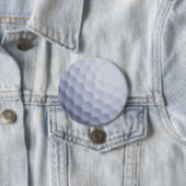 Golf Ball Background Gepersonaliseerd Sjabloon Ronde Button 7,6 Cm (In situ)