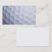 Golf Ball Background Gepersonaliseerd Sjabloon Visitekaartje (Voorkant / Achterkant)