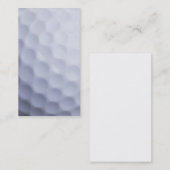 Golf Ball Background Gepersonaliseerd Sjabloon Visitekaartje (Voorkant / Achterkant)