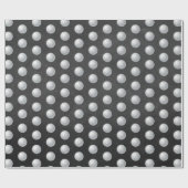 Golf Ball Cadeaupapier (Vlak)