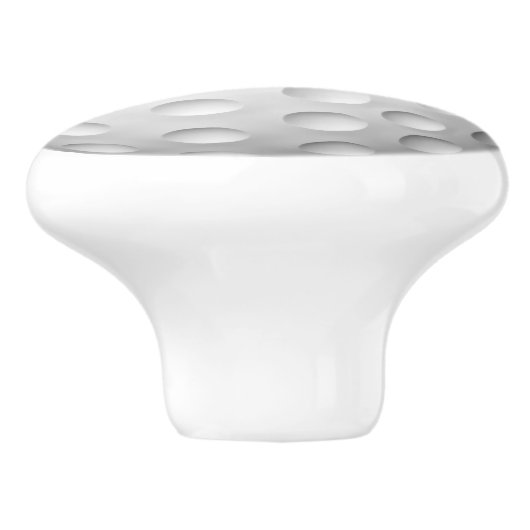 Golf Ball Ceramic Knob Keramische Knop (Zijkant)
