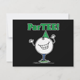 Golf Ball Character ParTEE! Kaart