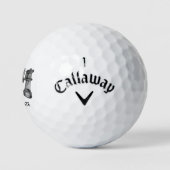 Golf Ball Chess Checkmate Golfballen (Logo)